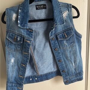 Blue Age Denim Vest